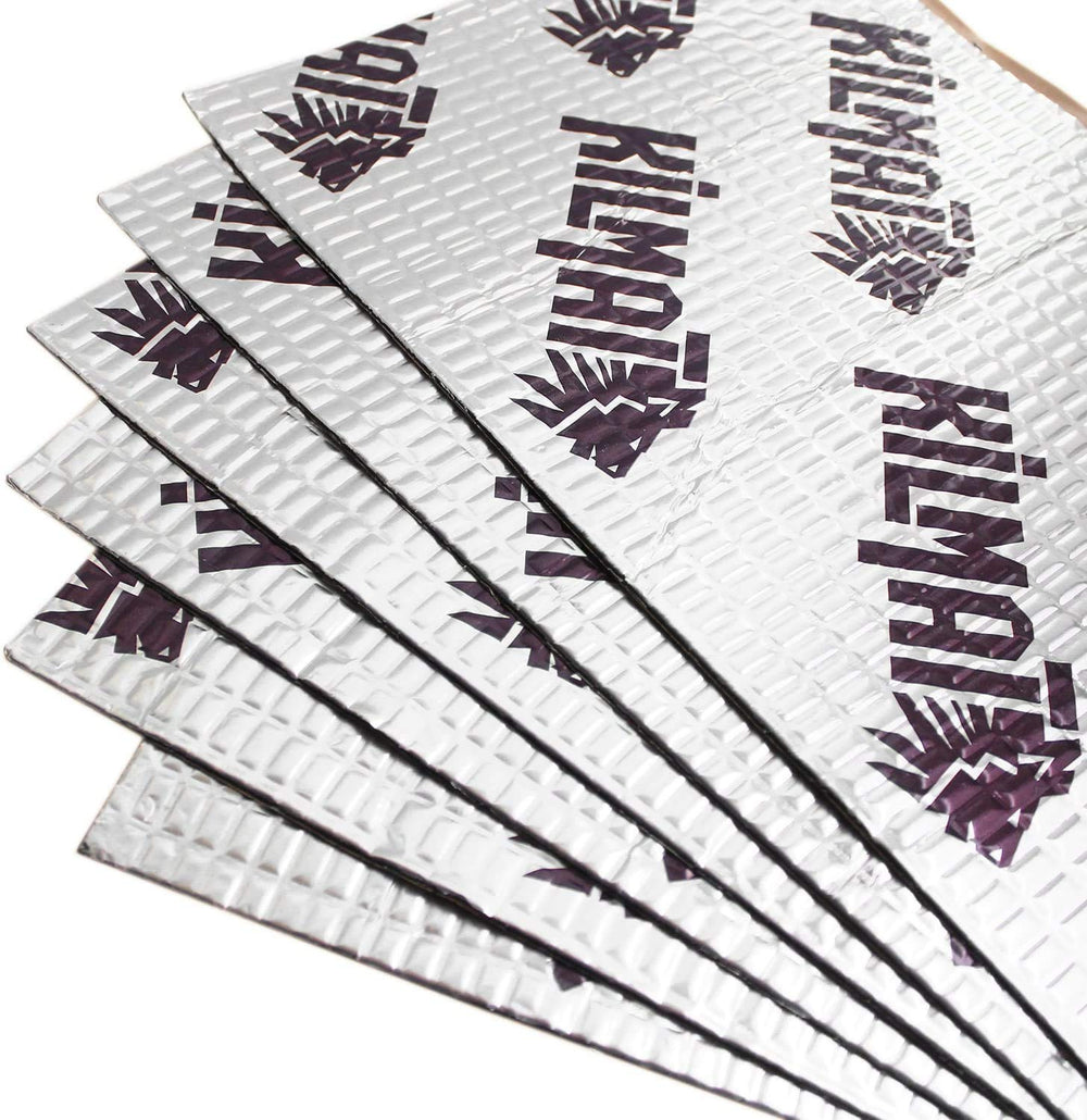 KILMAT foil embossing close-up indicating proper installation benefit