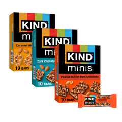 KIND front packaging showing 30-count variety pack and convenience