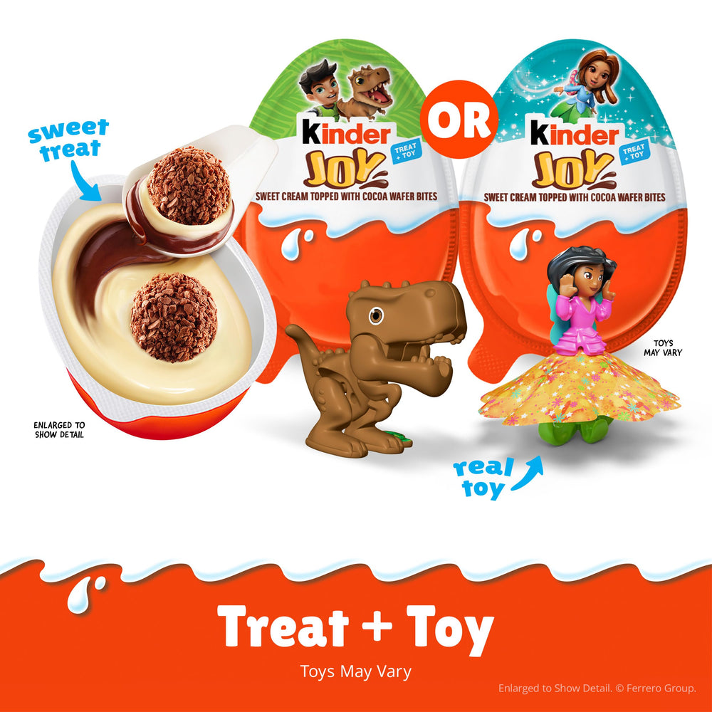 Kinder Joy huevo envuelto individualmente fácil de repartir en eventos