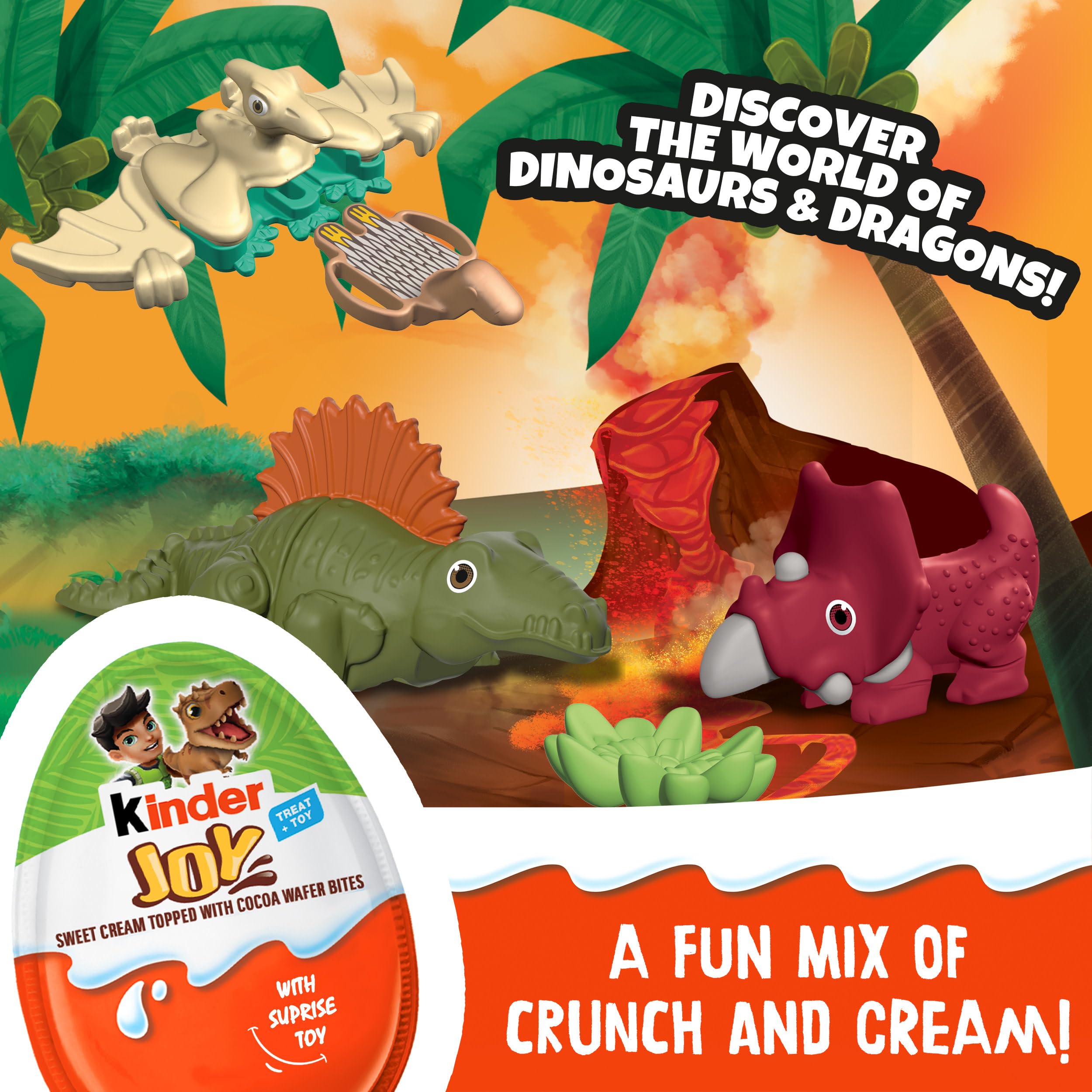 Kinder Joy juguete coleccionable desplegado para imaginar y montar