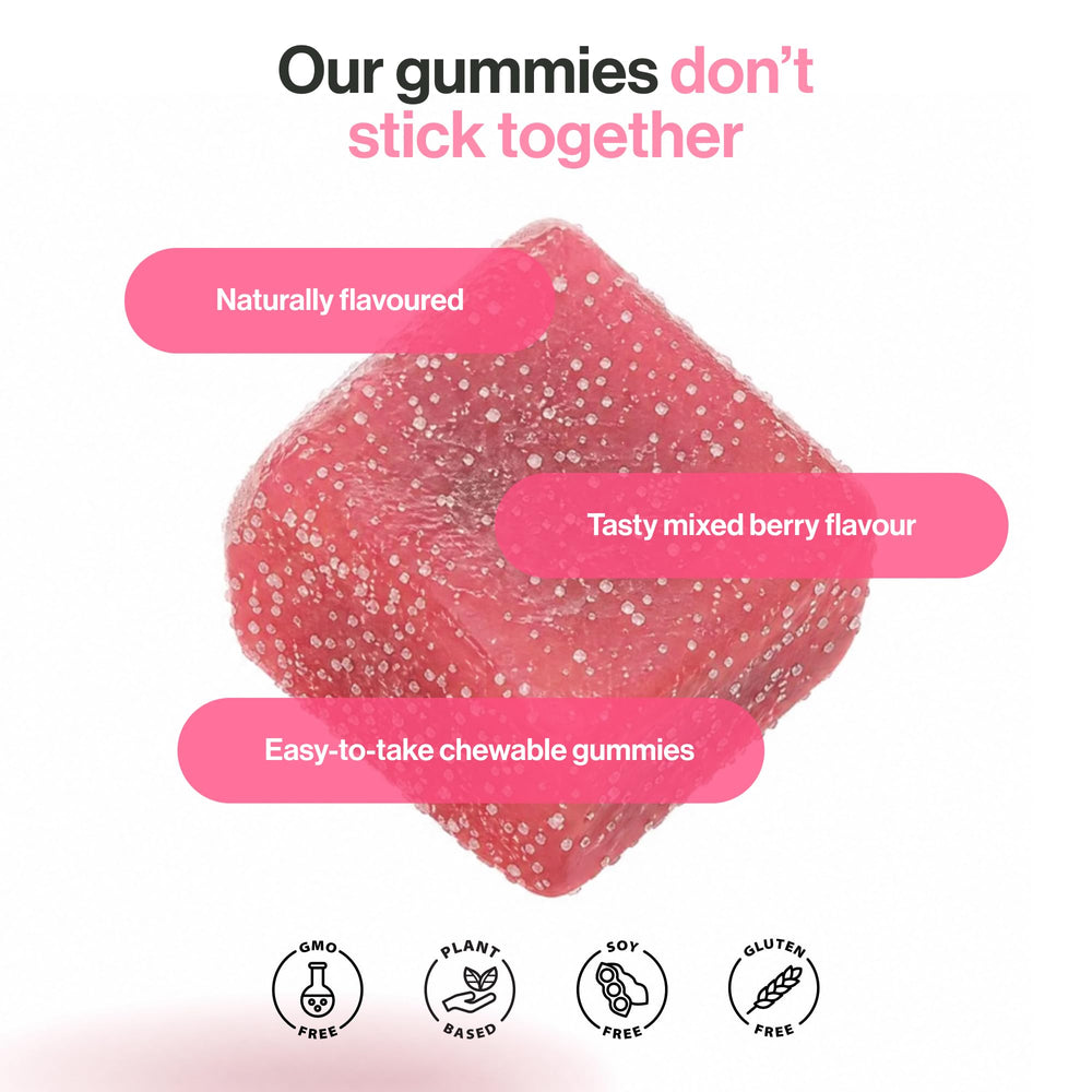 kindnature gominola en mano para comparar tamaño y dosificación