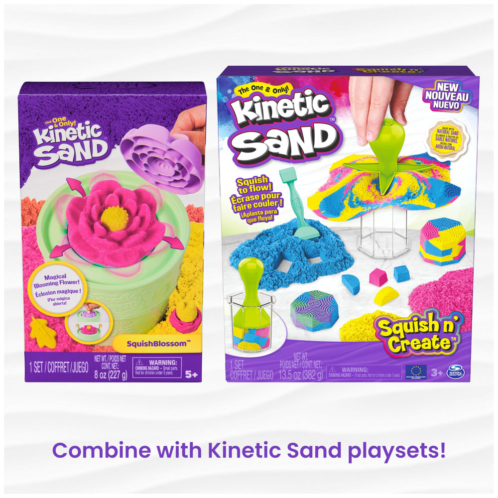 Kinetic Sand actividad educativa en aula promoviendo creatividad colectiva