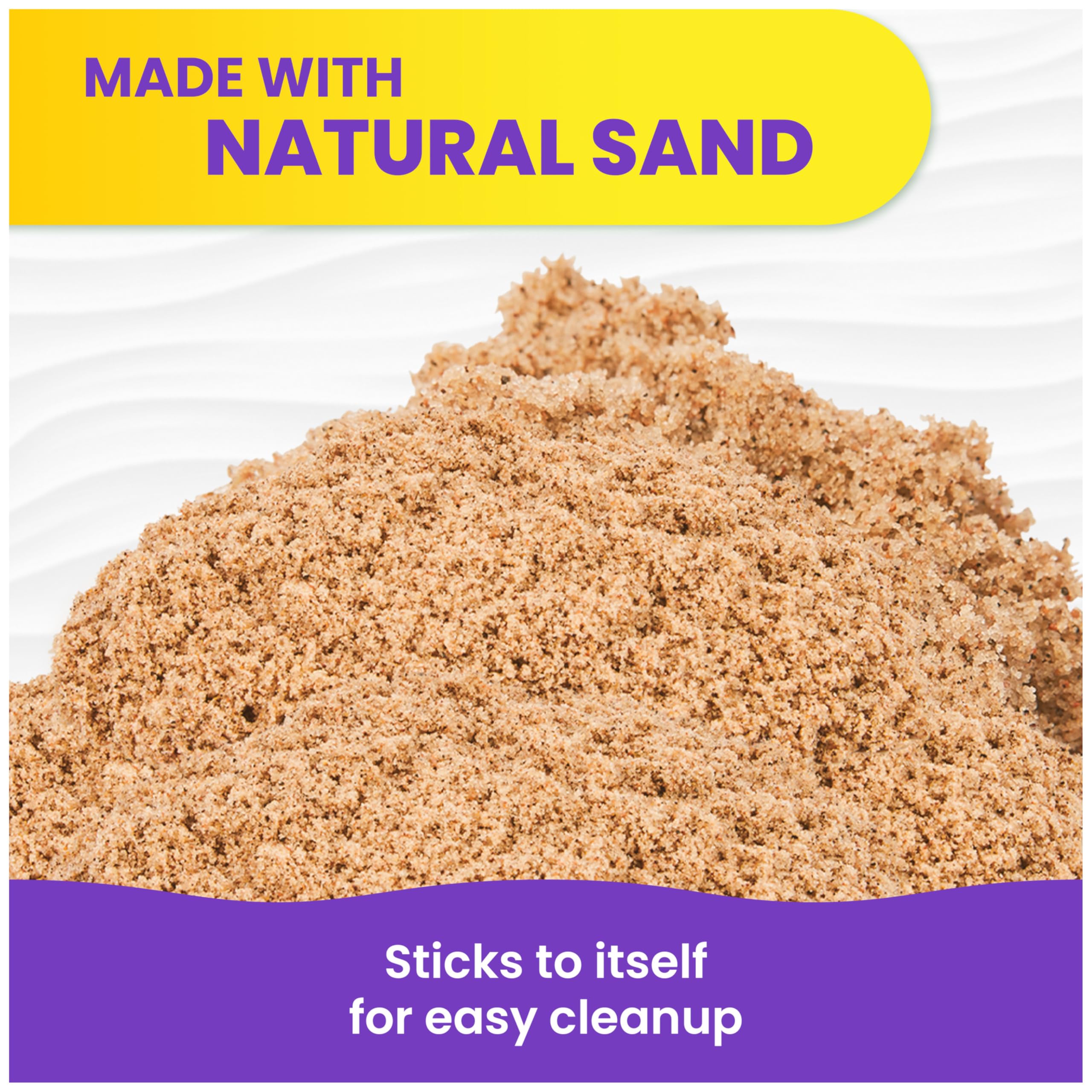 Kinetic Sand en mesa sensorial con niños fomentando motricidad fina