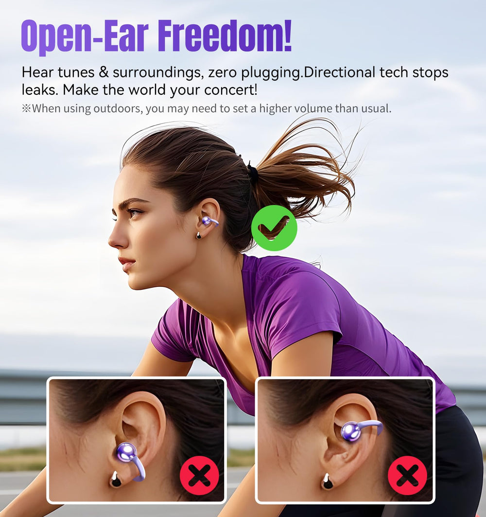 King Lucky auriculares bajo lluvia ligera, protección IPX5