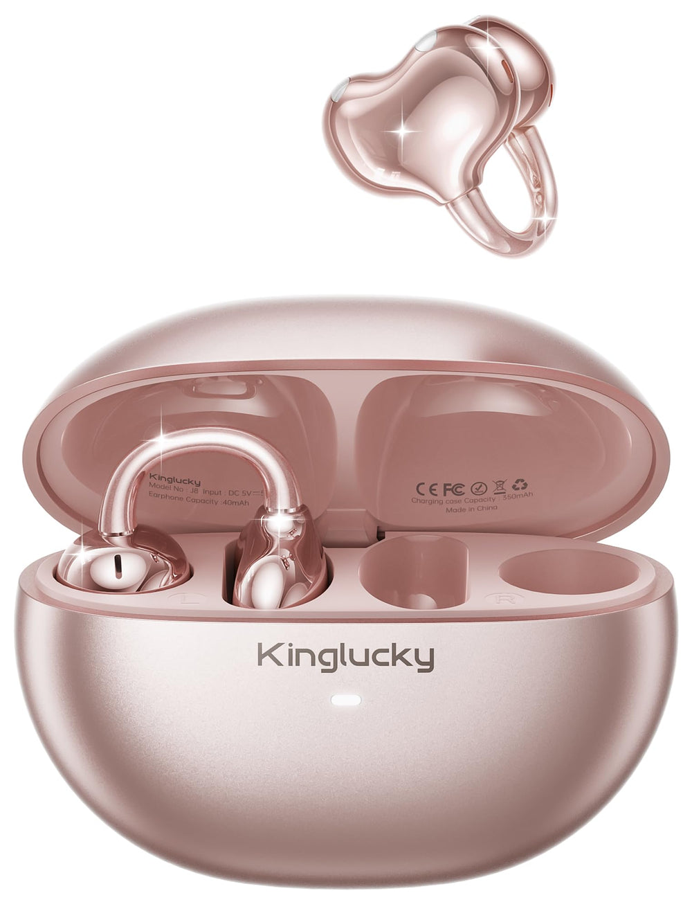 Kinglucky vista frontal del empaque que presenta diseño y beneficios