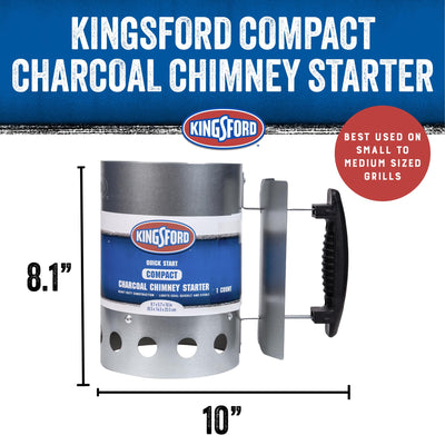 Kingsford detalle del mango stay-cool para agarre seguro