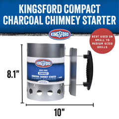 Kingsford detalle del mango stay-cool para agarre seguro