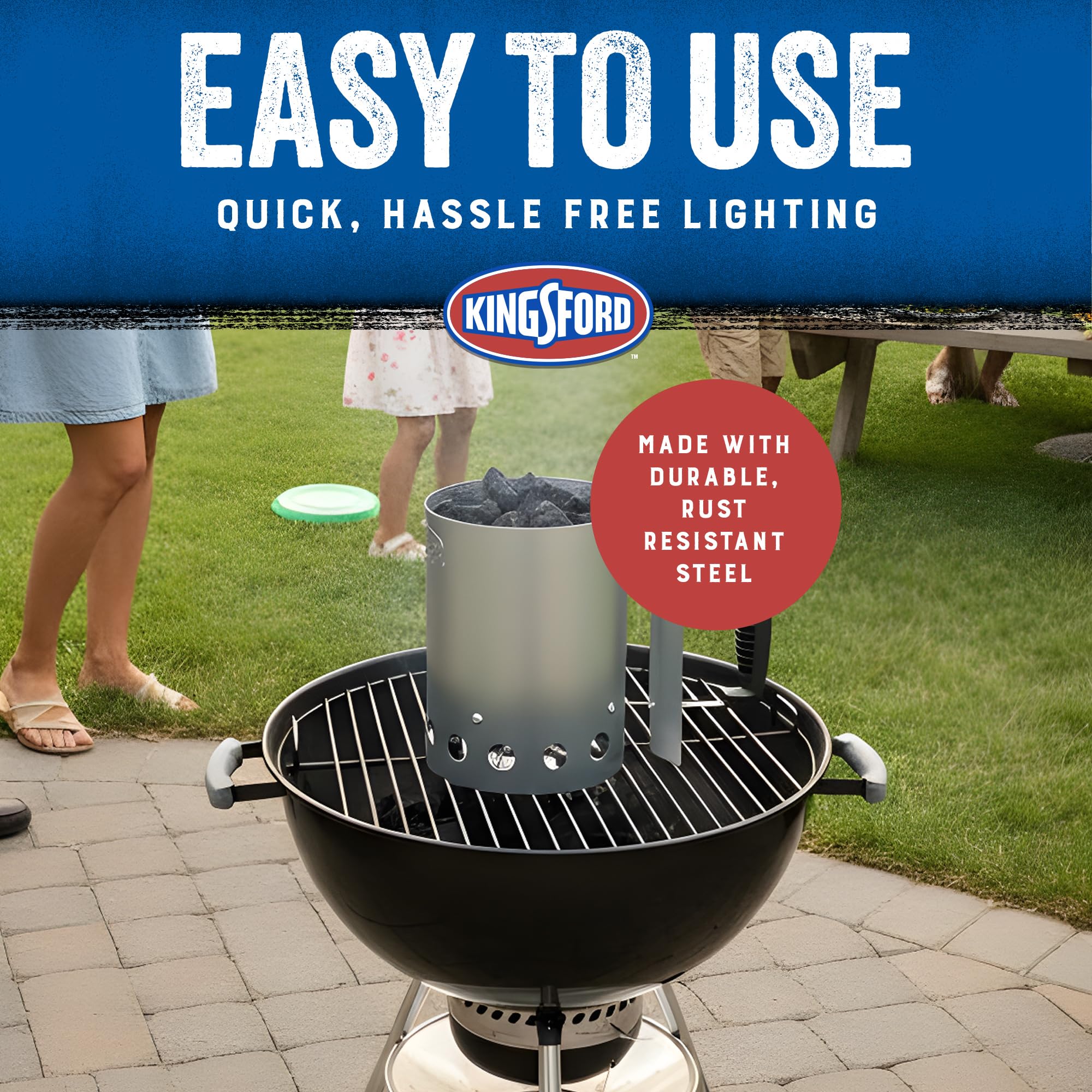 Kingsford protector térmico que reduce exposición al calor