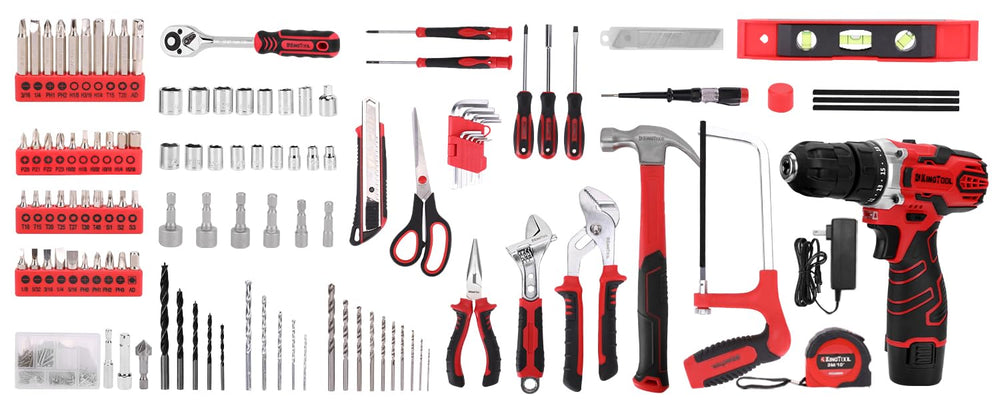 KingTool hammer and pliers in use demonstrating tool versatility for home repairs