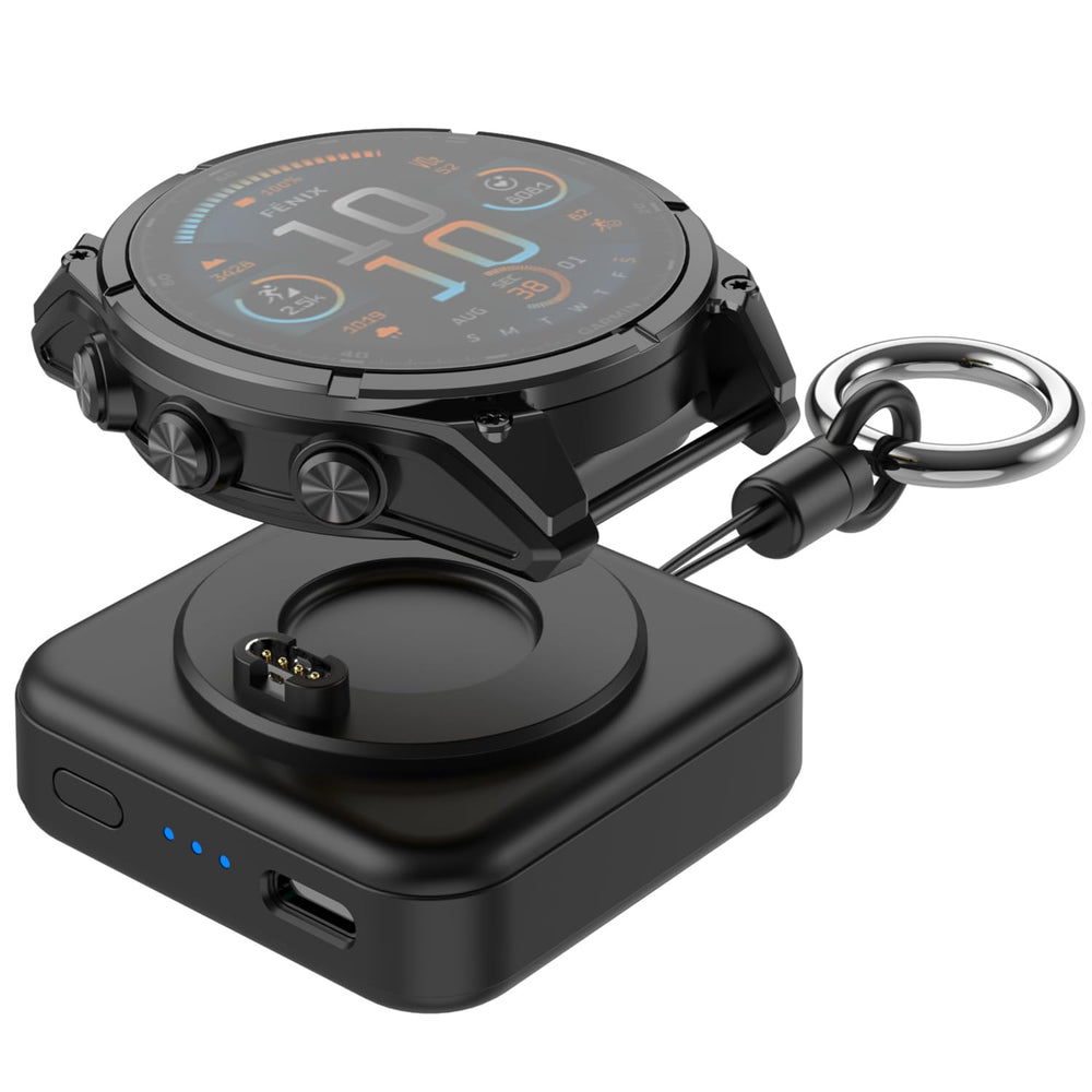 Kissmart front view charger showing dock and brand, ensures reliable charging