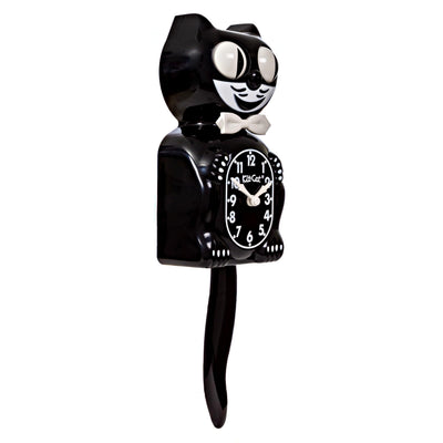 Kit Cat Klock close-up of rolling eyes, Kit Cat Klock eye motion creates lively focal point