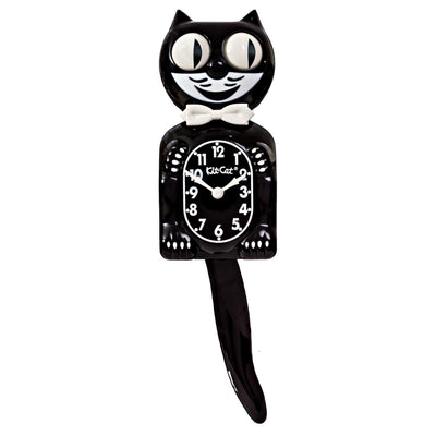 Kit Cat Klock dial and hands detail, Kit Cat Klock clear face ensures easy time reading