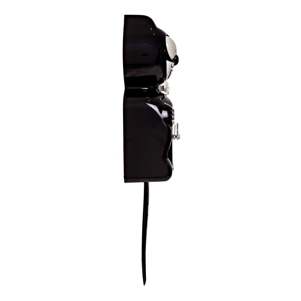 Kit Cat Klock mounted in kitchen setting, Kit Cat Klock classic look elevates room style