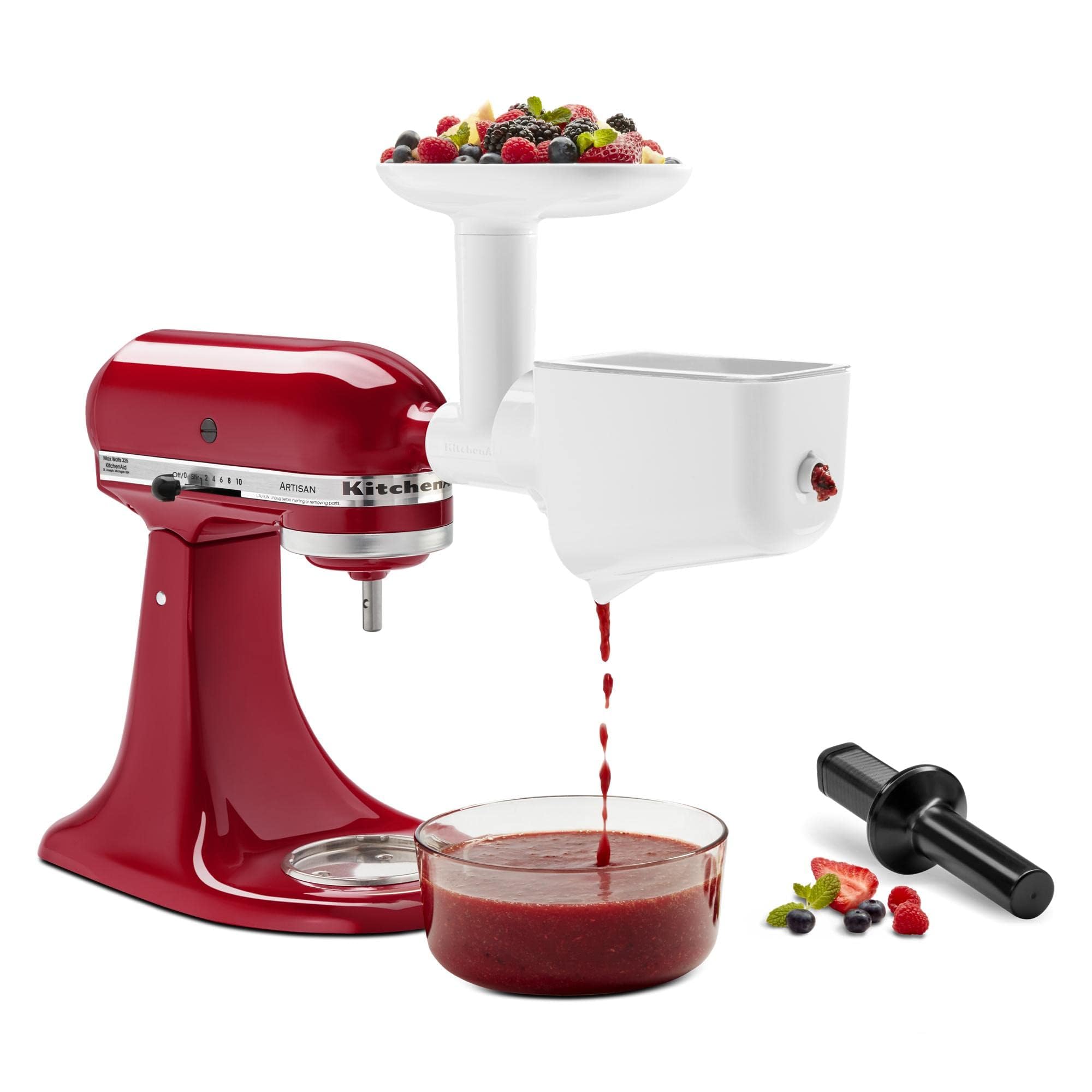 KitchenAid detalle del cono colador que mejora la textura del puré