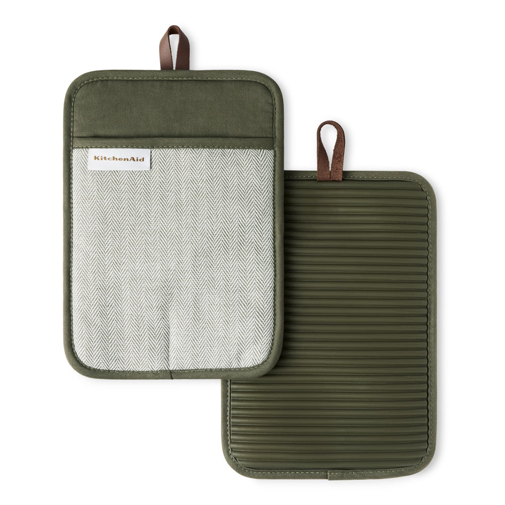 KitchenAid protector frontal color verde bosque con diseño elegante y protección térmica