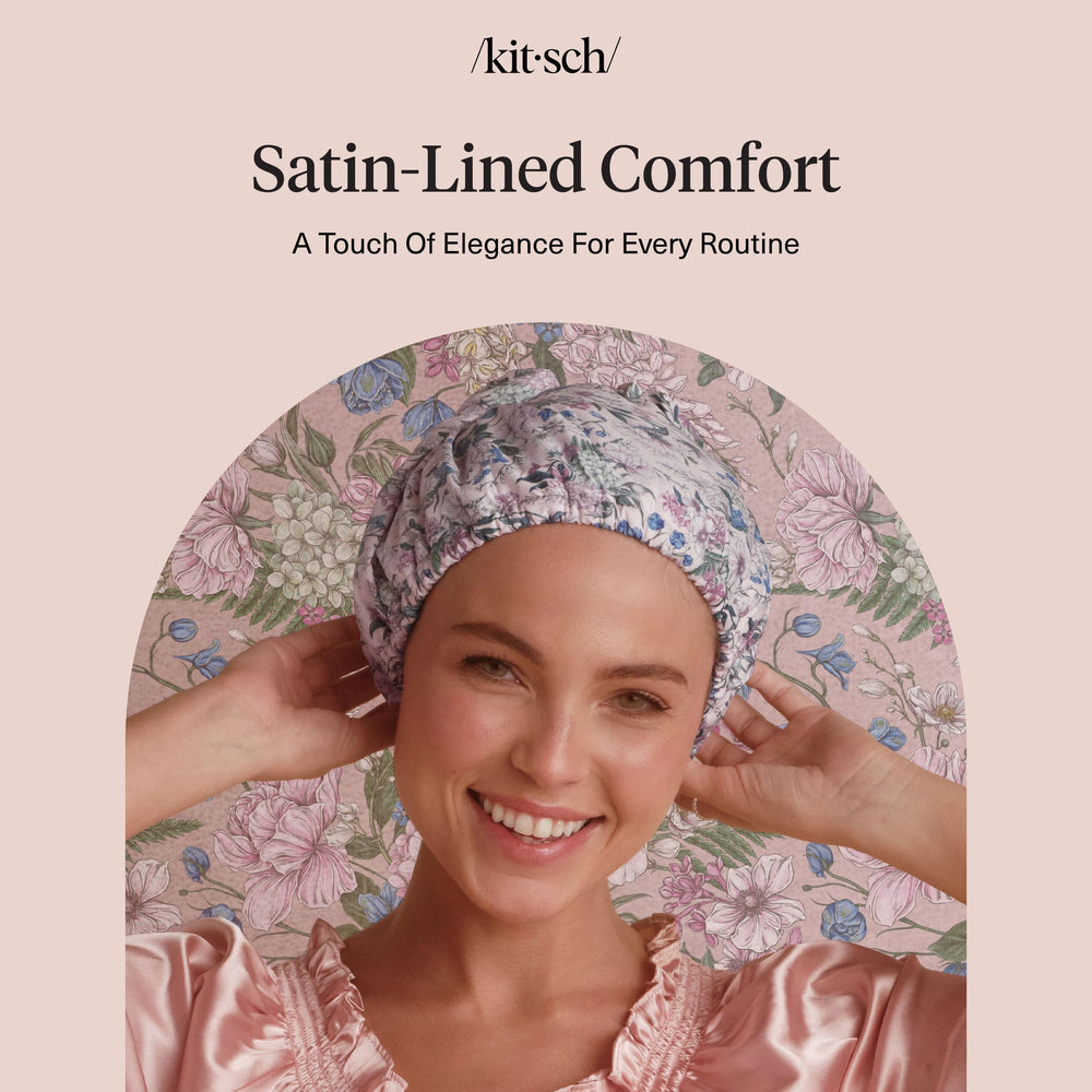 Kitsch Bridgerton escena de cuidado personal estilo y funcionalidad en baño