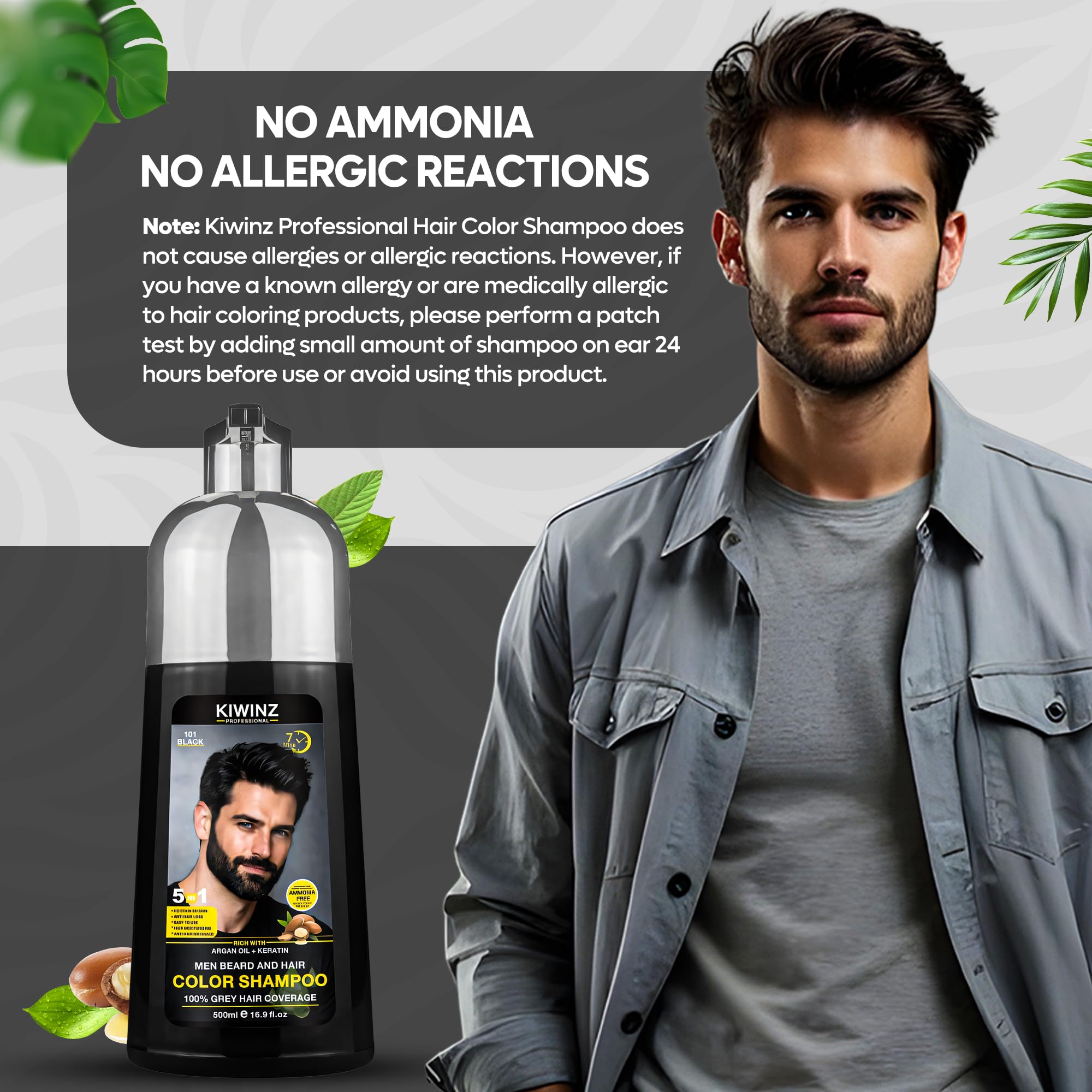 Kiwinz Professional en entorno lifestyle mostrando resultado masculino pulido