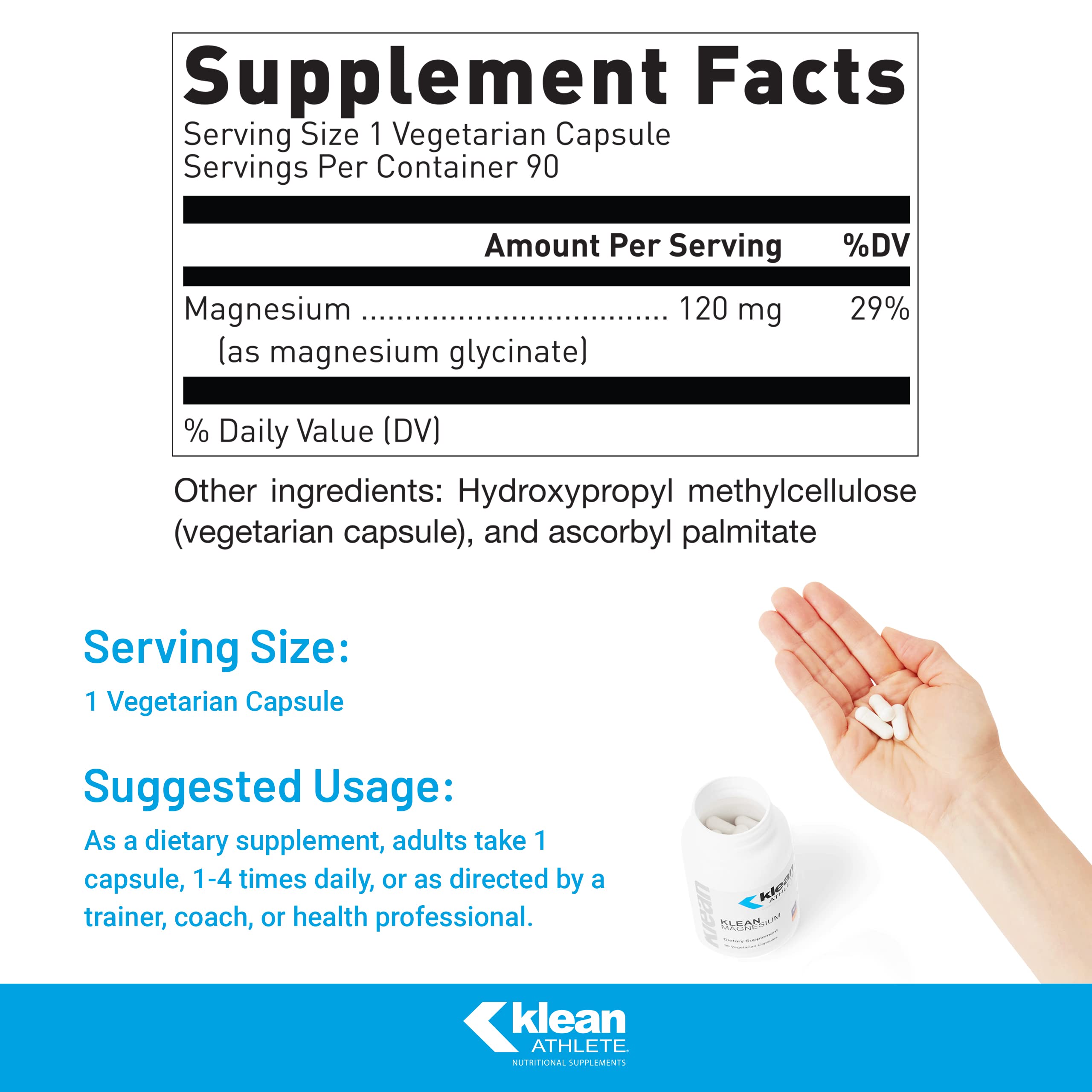 Klean Athlete etiqueta con certificación NSF Certified for Sport y confianza