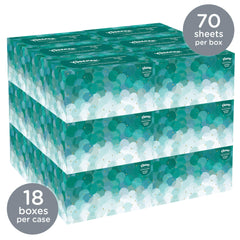 Kleenex primer plano textura de la toalla que resalta suavidad y absorción