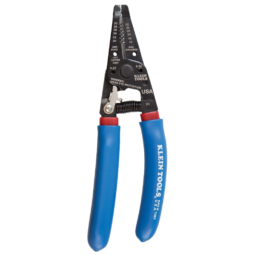 Klein Tools vista frontal de la herramienta mostrando perfil curvado y acabado durable