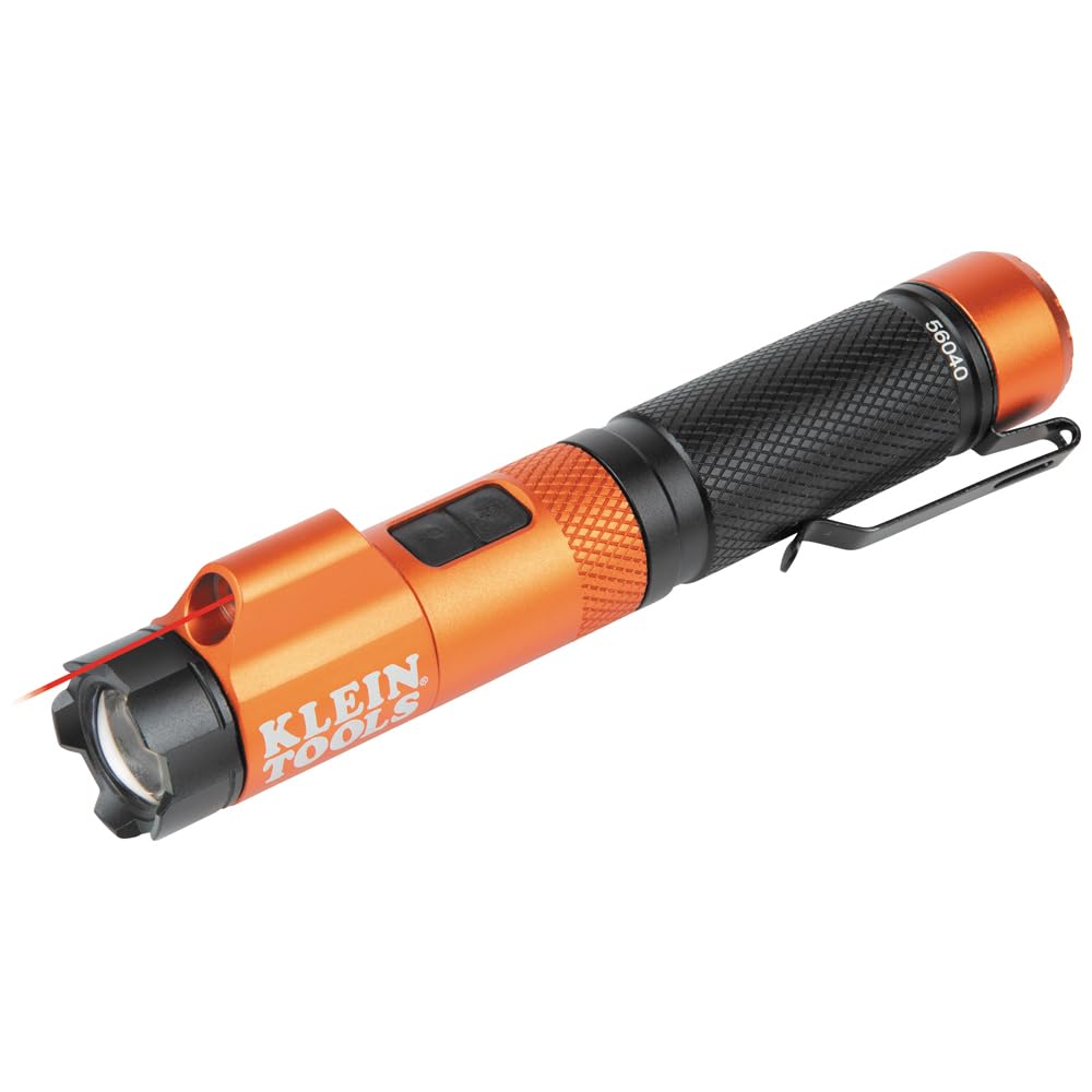 KLEIN TOOLS linterna 56040 vista frontal, brillo potente y diseño compacto