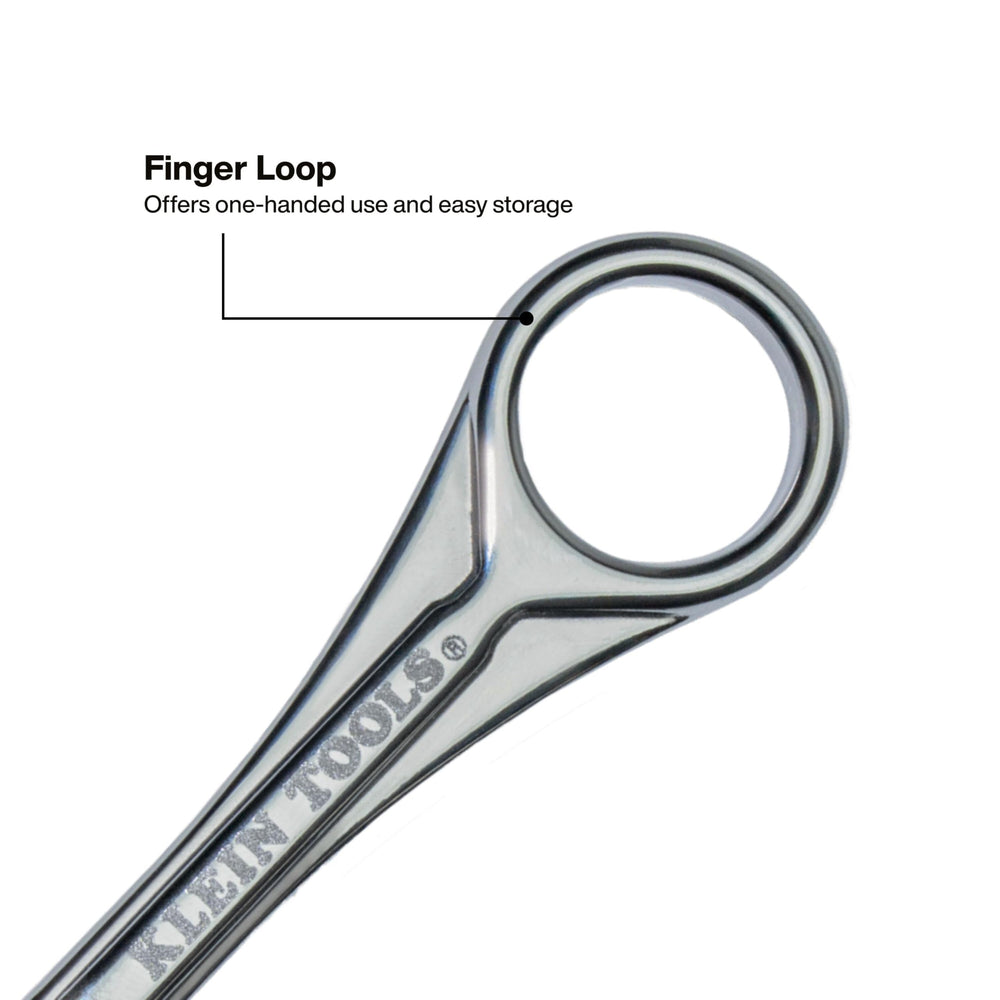 KLEIN TOOLS comparación de tamaño junto a una moneda para referencia de escala