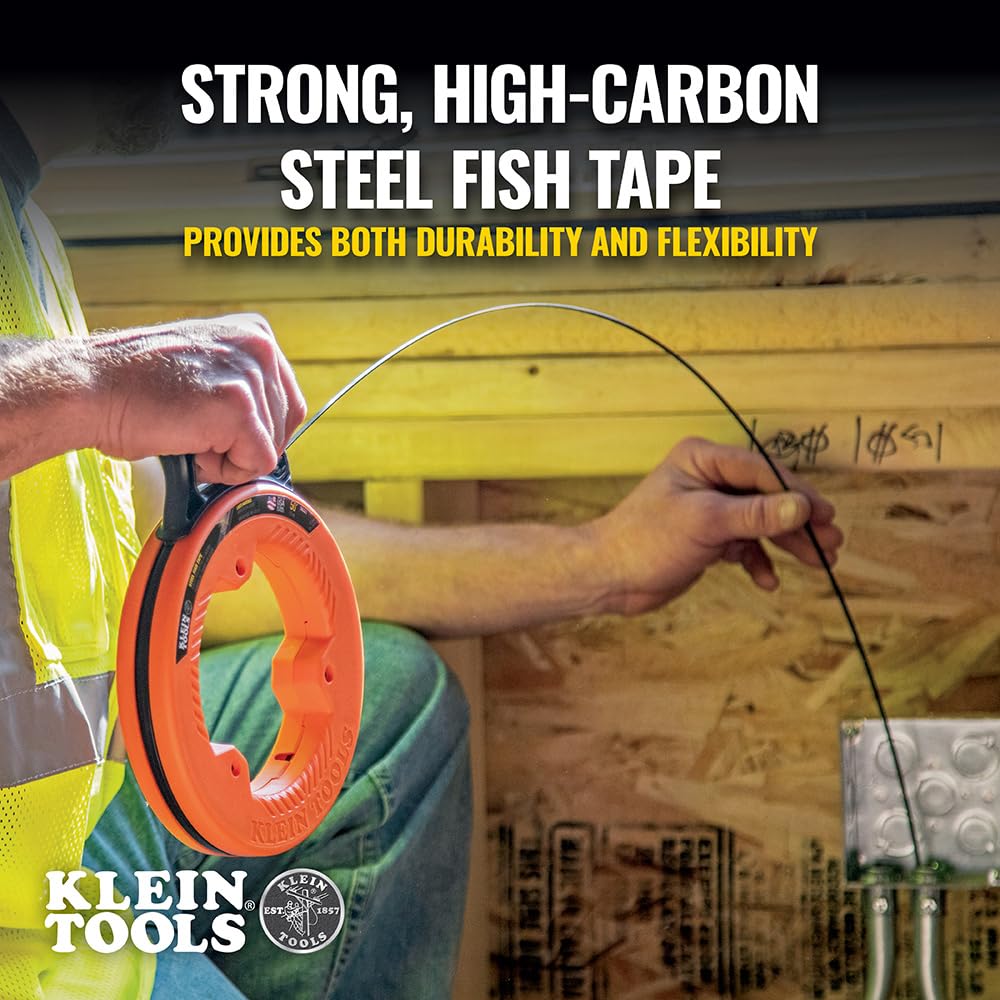 Klein Tools carcasa de polipropileno resistente a impactos protege la cinta