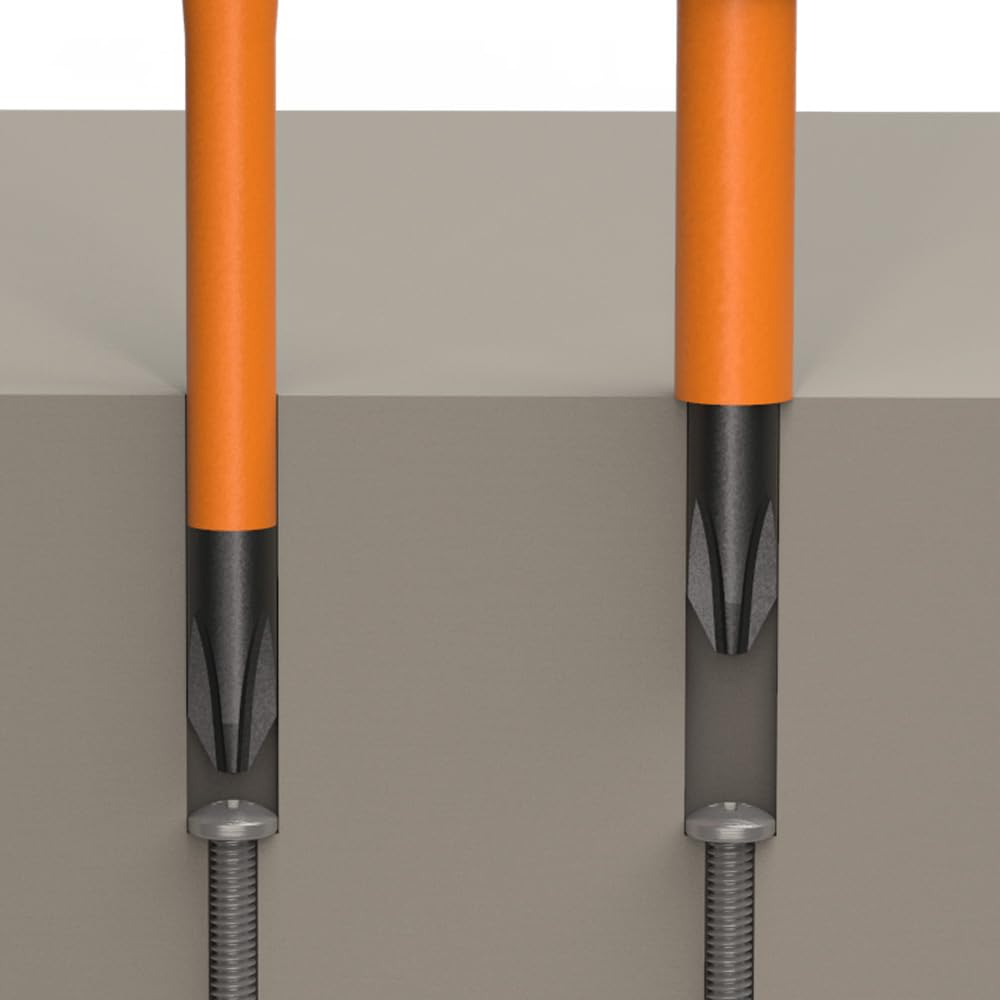 Klein Tools conjunto ordenado sobre mesa demostrando versatilidad y preparación