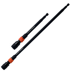 Klein Tools vista frontal del juego 80208 mostrando ambas extensiones y empaque