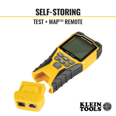 Klein Tools kit layout with tester and remotes organized for efficient setup