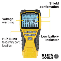 Klein Tools LanMap remotes grouped for quick multi‑run identification on site