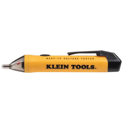 Klein Tools NCVT1P embalaje y etiqueta con especificaciones visibles