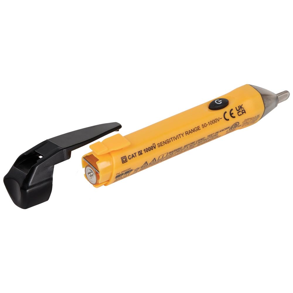 Klein Tools NCVT1P comparado en escala para apreciar tamaño y ergonomía