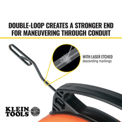 Klein Tools punta de doble lazo sujeta varios cables con seguridad