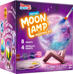 Klever Kits lámpara luna frontal mostrando diseño y acabado luminoso