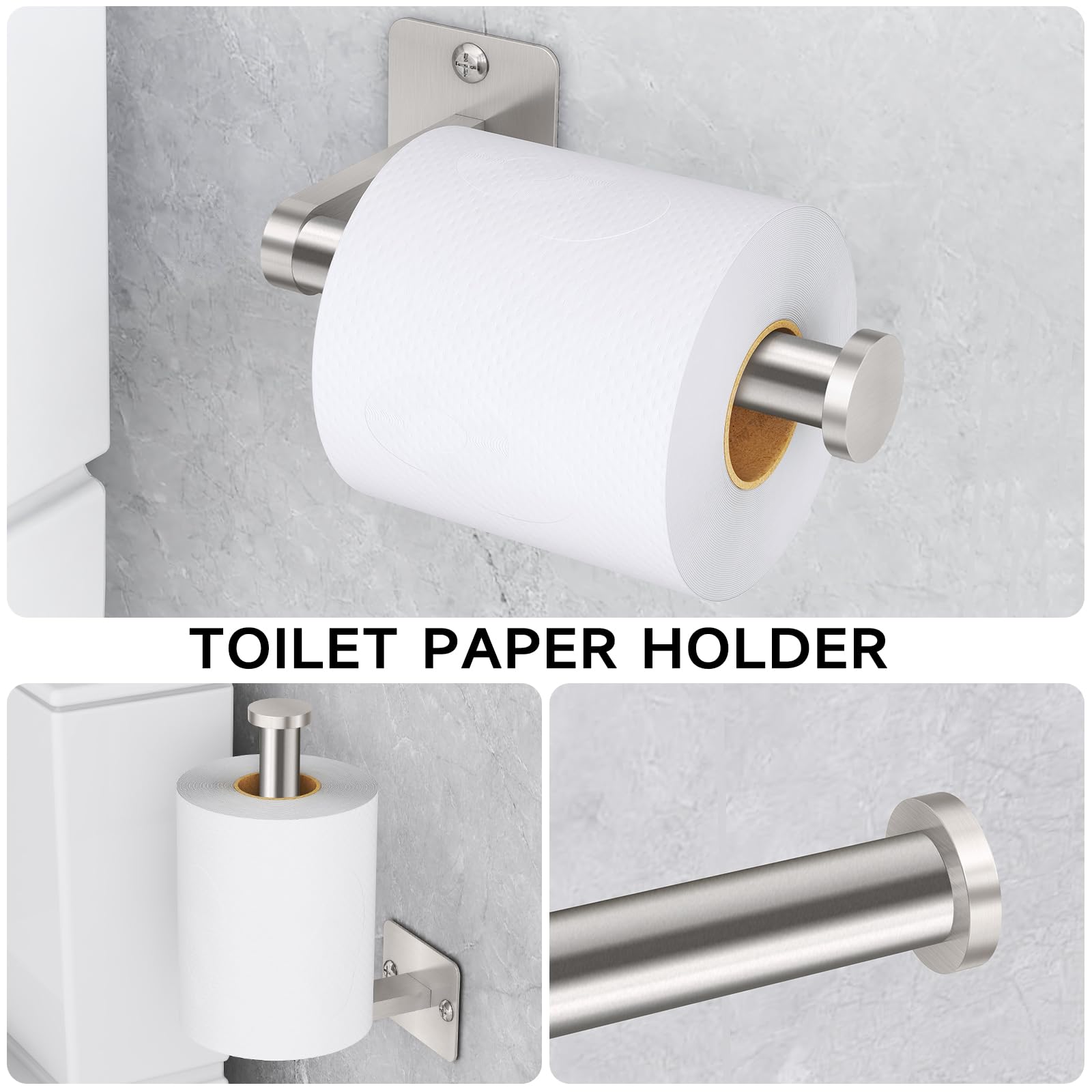 KLJKPA anilla de toalla junto al lavabo, acceso cómodo y ordenado