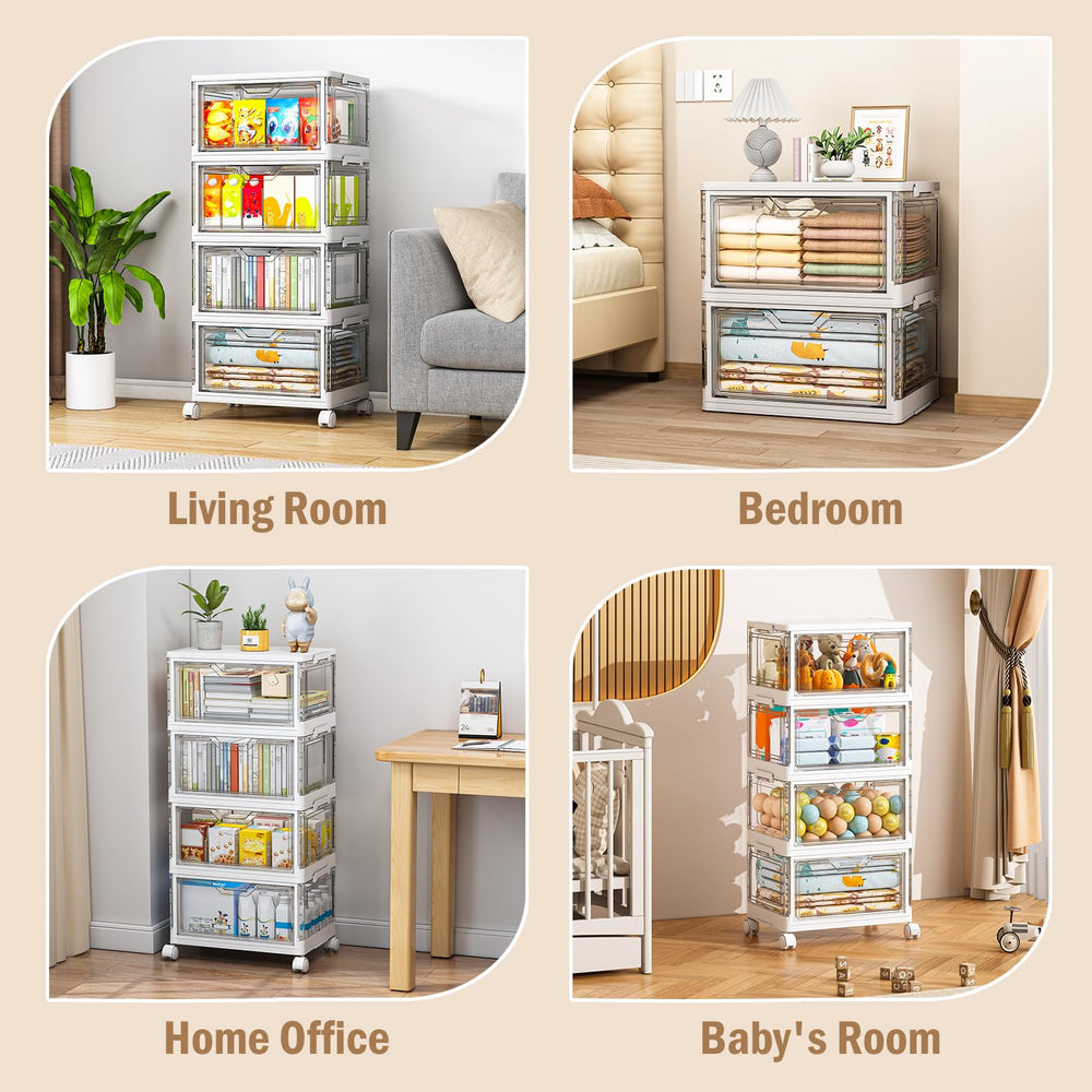 Kmiectse front magnetic door open demonstrating easy access and quick retrieval advantage