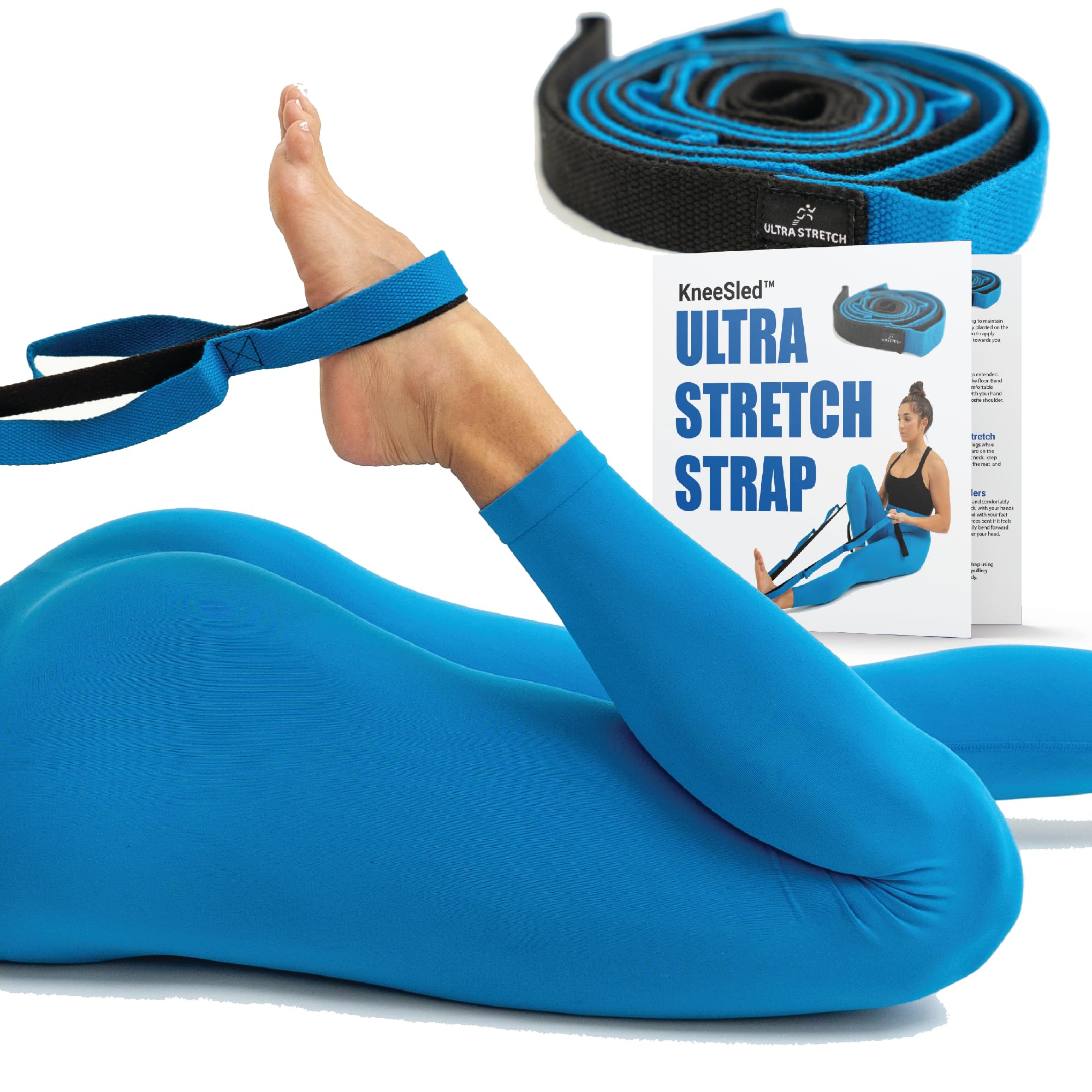 KNEE SLED primer plano de anillas que facilita ajustes de intensidad