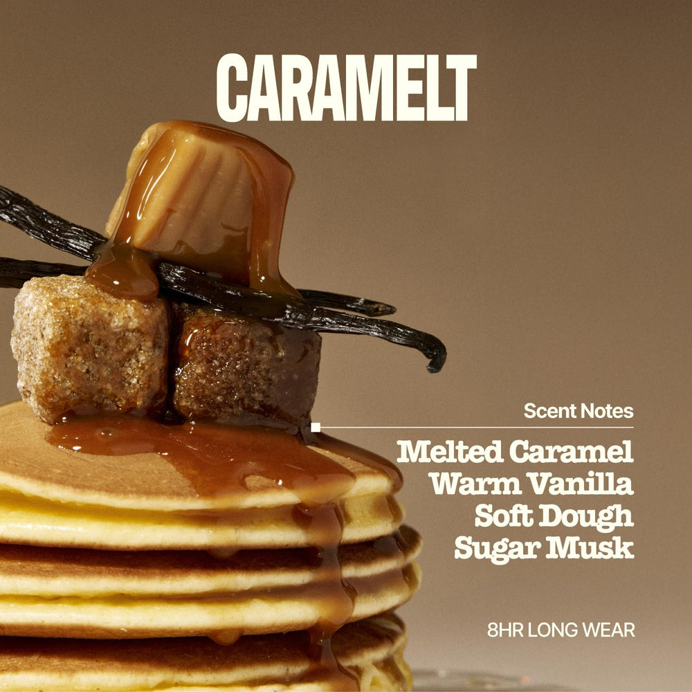 Knock Caramelt detalle de etiqueta con ingredientes como ceramida y péptidos