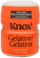Knox front packaging showing 1 lb pouch and clear product benefit