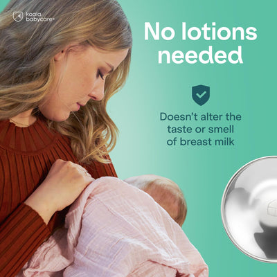 Koala Babycare empaque y etiqueta resaltando plata pura 999