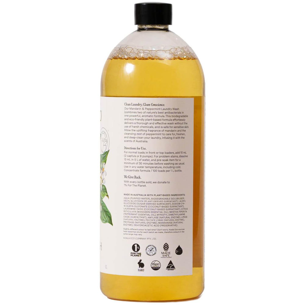 Koala Eco junto a una botella de referencia para comparar tamaño y rendimiento
