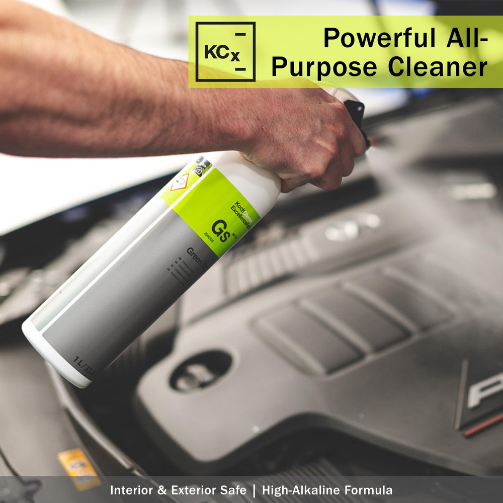 KOCHCHEMIE Green Star aplicado con cañón de espuma para limpieza eficiente