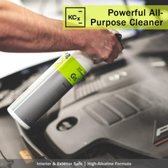 KOCHCHEMIE Green Star aplicado con cañón de espuma para limpieza eficiente