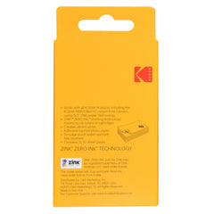 KODAK close-up of glossy coating highlighting water resistance