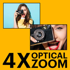 KODAK PIXPRO FZ45 back LCD display and controls for quick review and simple menus