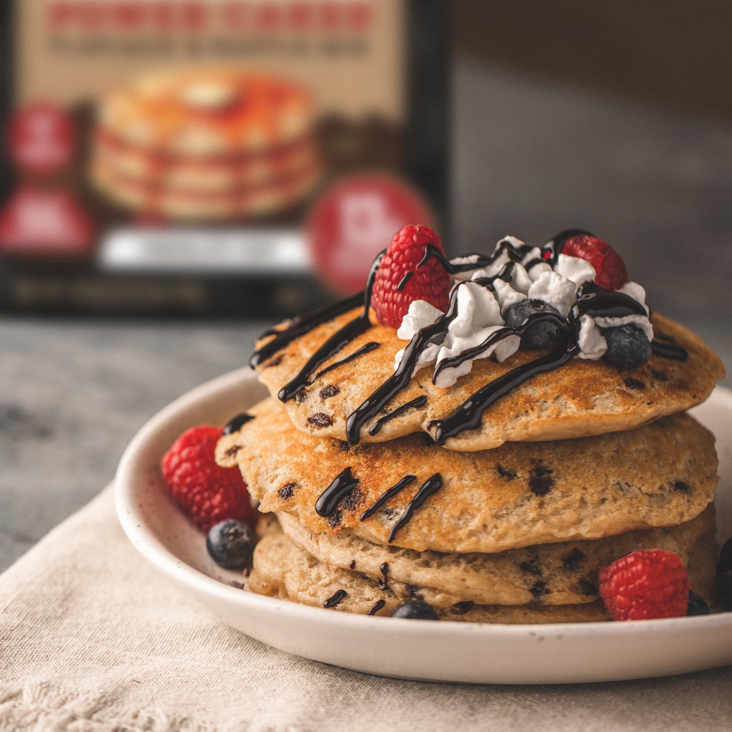 Kodiak Cakes pancakes preparados en camping, opción práctica para exteriores