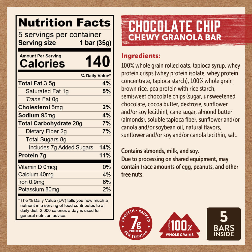 Kodiak Cakes etiqueta nutricional y lista de ingredientes, ayuda a elegir con información clara