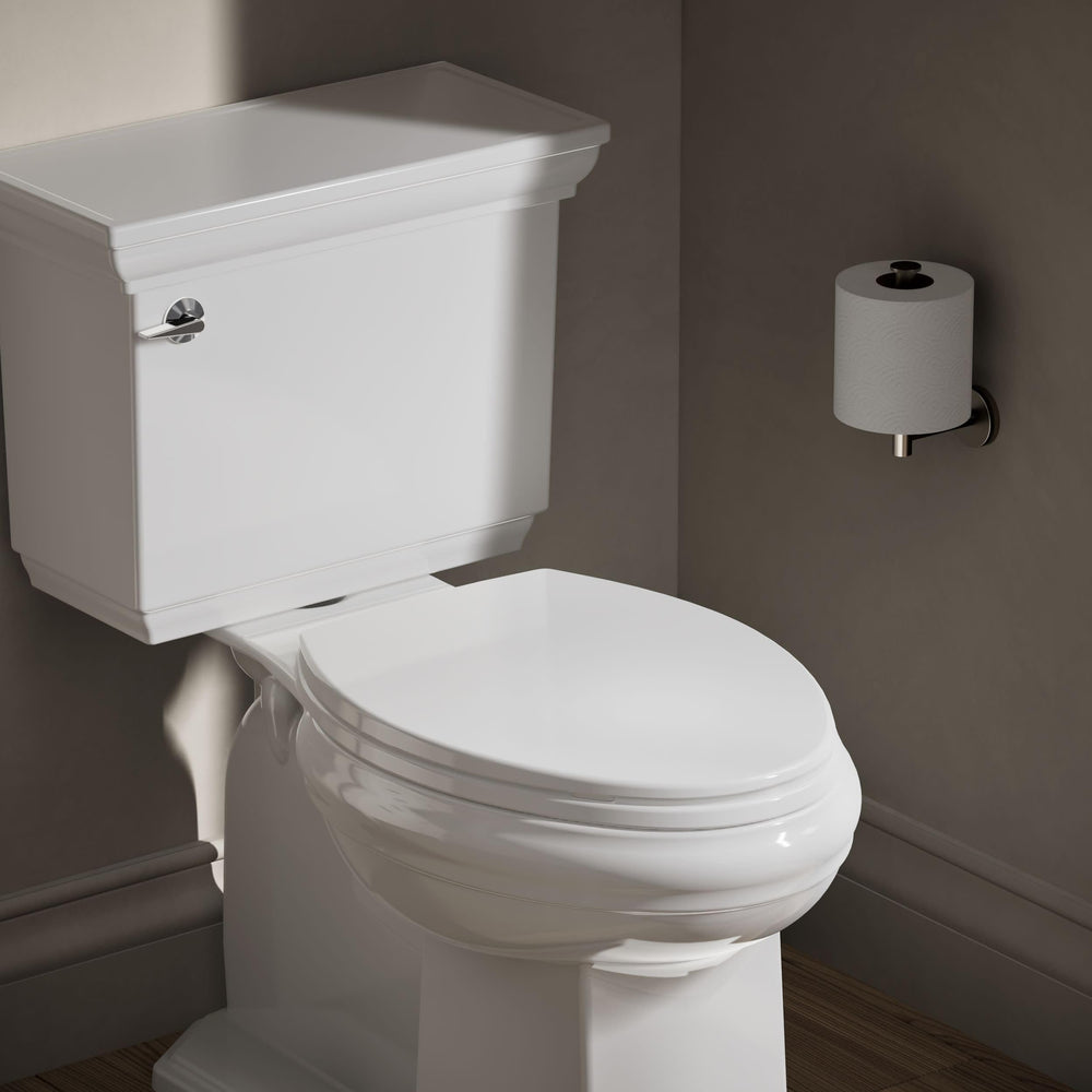 KOHLER Brevia bisagras Quick-Release visibles para retiro rápido y limpieza fácil