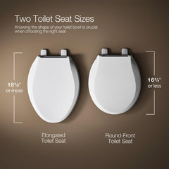 KOHLER Brevia perfil lateral mostrando la forma elongada y ajuste preciso